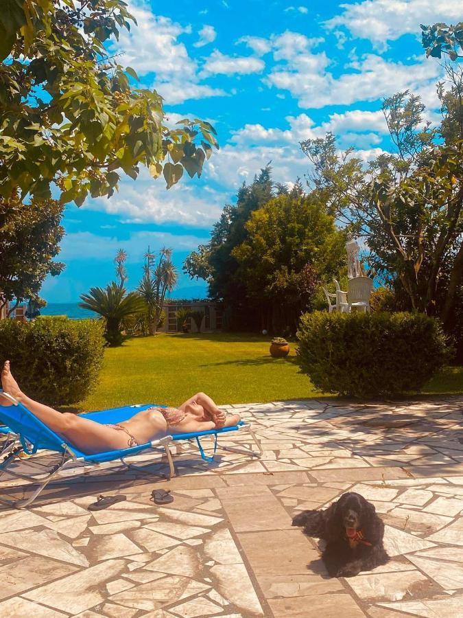 Country House By The Sea !!! Villa Karavomilos  ภายนอก รูปภาพ